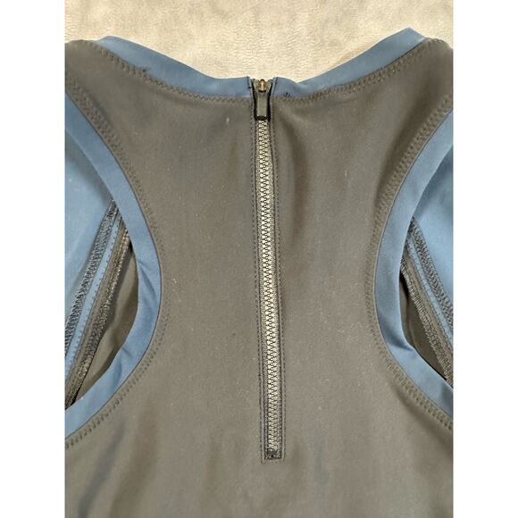 ATHLETA Stellar En Route Dress Women's Size Small Blue Black Travel Work Stretch - Picture 12 of 14